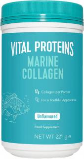 Vital proteins Marine Collagen, Morský kolagén typu I a III, Neochutený, 221 g