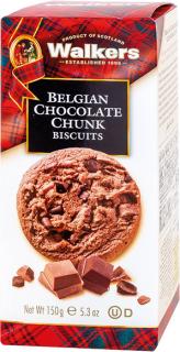 Walkers Sušienky - Čokoládové s kúskami belgickej čokolády, 150 g
