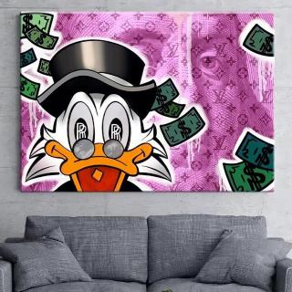 Obraz na stěnu Money Duck Velikost obrazu: 80x100
