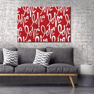Obraz na stěnu Red Love Velikost obrazu: 40x60