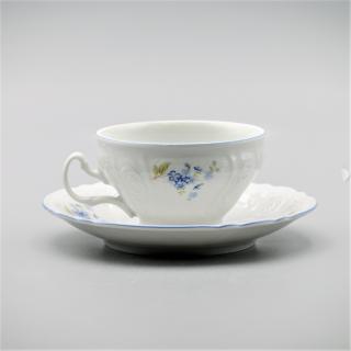 BERNADOTTE nezábudky, Šálok s tanierikom čajový NÍZKÝ 205 ml, Thun
