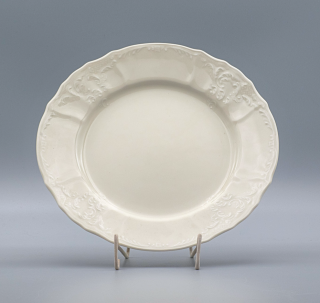BERNADOTTE, Porcelánový Tanier plytký 25 cm, Ivory, Thun