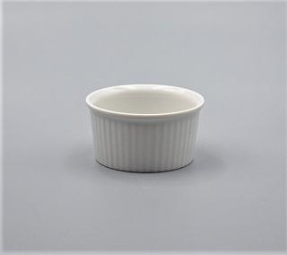Zapekacia miska na muffiny 8,3 cm, biela, Thun