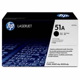 HP Q7551A Černý toner LJ P3005/M3035mfp/M3027mfp,6500str.