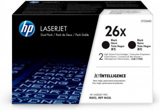 TONER HP CF226XD Dual pack HP26X čierny, 2x9000str.