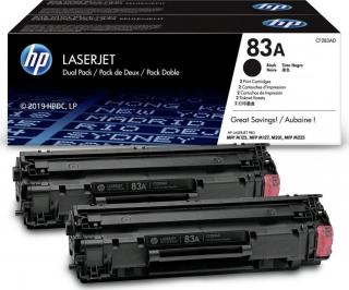 TONER HP CF283AD, Dvojité balenie HP83A čierny, 2x1500str.