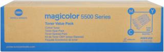 toner MINOLTA Magicolor 5540/5550/5570 C/M/Y kit (3x6000 str.)