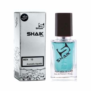 Pánska parfumovaná voda Shaik 15 inšpirovaná vôňou Bvlgari - Aqua pour Homme, 50 ml