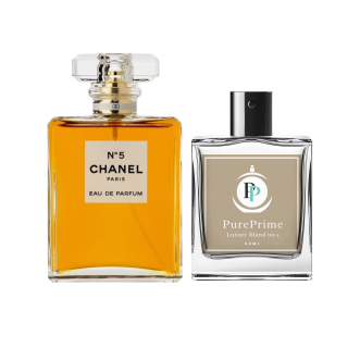 PurePrime parfum inšpirovaný vôňou Chanel - N°5 parfumy: 104ml
