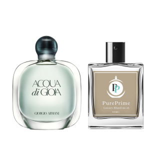 PurePrime parfum inšpirovaný vôňou Giorgio Armani - Acqua di Gioia parfumy: 60ml