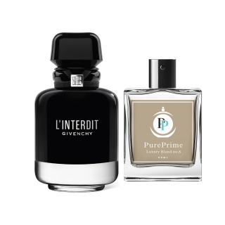 PurePrime parfum inšpirovaný vôňou Givenchy - l'interdit edp Intense parfumy: 33ml