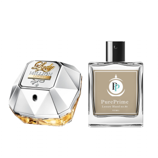 PurePrime parfum inšpirovaný vôňou Paco Rabanne - Lady Million Lucky parfumy: 33ml