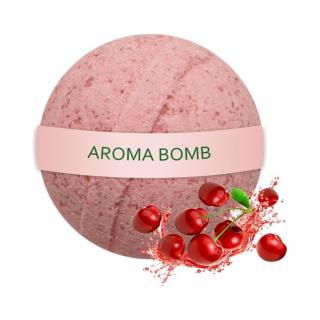 Šumivá guľa do kúpeľa Aroma Bomb, vôňa Cherry 160g