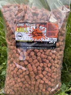 Pelety KRILL Kŕmne 5Kg 12mm