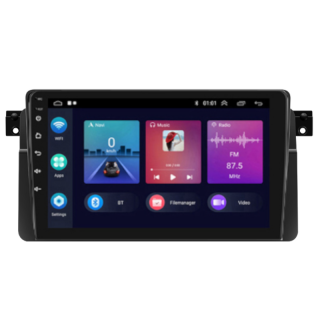 Autorádio BMW E46 9" displej 2/32GB CarPlay - Android (2 Din Rádio pre BMW E46 1999-2005)