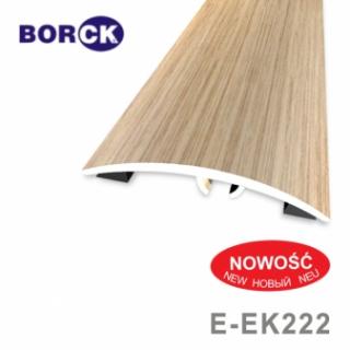 Prechod hliníkový, samolepka aj kotva, dĺžka 1,8 meter, šírka 42mm (AL jadro,  laminovaný dekór)