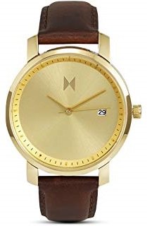 MVMT SIGNATURE SERIES - 38 MM GOLD/BROWN LEATHER + dárek zdarma