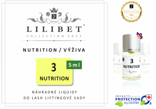 Výživa na riasy a obočie - LASH LIFTING Lilibet Collection 2022 (Náhradná prémiová "Výživa / Nutrition" z LL setu Lilibet Collection 2022)