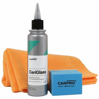 CarPro Ceriglass 150 ml kit sada na leštenie okien