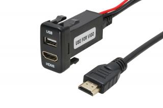 HDMI / USB konektor Toyota