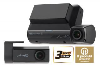Kamera do auta MIO MiVue 955W DUAL 4K, HDR, LCD 2,7"