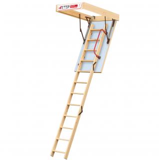Drevené podkrovné schody EXTRA 100x70 46 mm