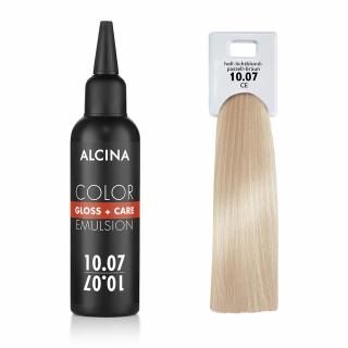 Alcina Tónovacia emulzia - 10.07 Jasná blond - pastelová hnedá 100 ml