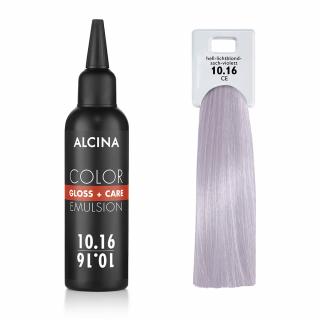Alcina Tónovacia emulzia - 10.16 Jasná blond - popolavá - fialová 100 ml