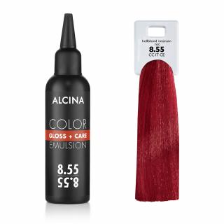 Alcina Tónovacia emulzia - 8.55 Svetlá blond - intenzívna červená 100 ml
