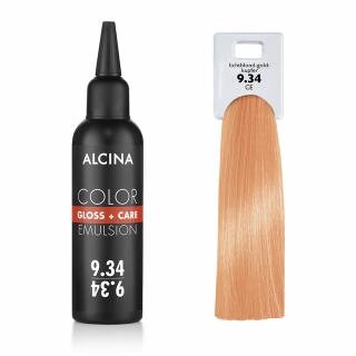 Alcina Tónovacia emulzia  - 9.34 Jasná blond - zlatá - medená 100 ml