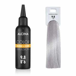 Alcina Tónovacia emulzia - 9.8 Jasná blond - strieborná 100 ml