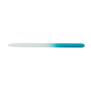 Pilník sklenený obojstranný 14 cm - modrý 1 ks