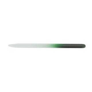 Pilník sklenený obojstranný 14 cm - zelený 1 ks