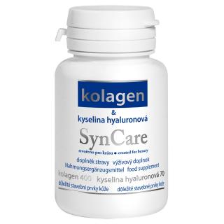 Syncare Kolagén a kyselina hyaluronová - výživový doplnok 60 tobolek