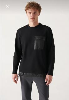Avva Tričko Avva black, Veľkosť L, Farba čierna