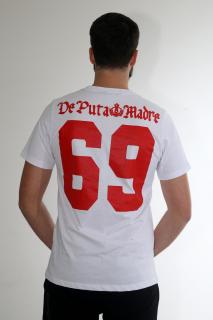 Deputamadre 69 Deputamadre 69 tričko, Veľkosť XL, Farba biela