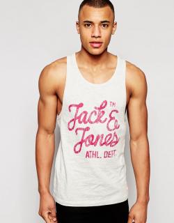 Jack & Jones Tričko Jack & Jones, Veľkosť M, Farba sivá