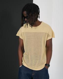 Lagos Tričko Lagos oversize beige, Veľkosť XL, Farba béžová
