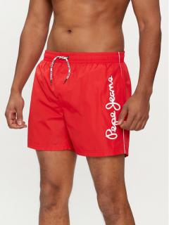 Pepe Jeans London plavecké šortky Pepe Jeans PMB10393 Cherry red, Farba červená , Veľkosť XL