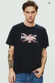 Pepe Jeans London Tričko Pepe Jeans CLAG black, Veľkosť L, Farba čierna