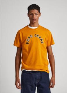 Pepe Jeans London Tričko Pepe Jeans WESTEND, Veľkosť L, Farba žltá