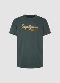 Pepe Jeans London Tričko Pepe Jeans WIDO, Veľkosť XL, Farba zelená