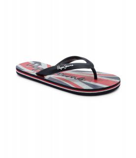 Pepe Jeans London Žabky Pepe Jeans HAWI FLAG M, Veľkosť 43, Farba modrá