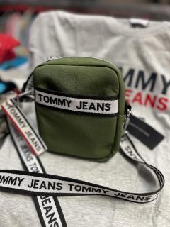 Tommy Hilfiger Tommy jeans taška na rameno, Farba khaki
