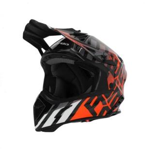 Acerbis Prilba STEEL CARBON 2024 22-06 - BLACK/ORANGE FLUO