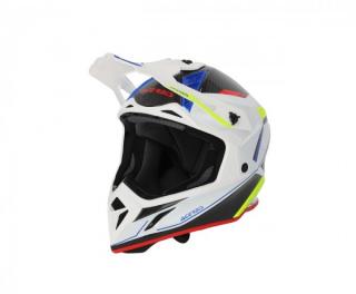 Acerbis Prilba STEEL CARBON H-22-06 - WHITE/BLACK