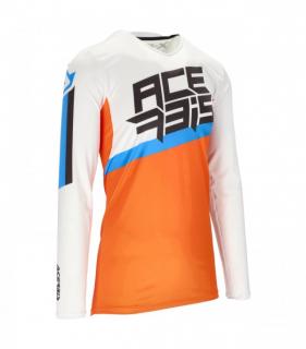 Dres Acerbis MX X -FLEX FOUR - ORANŽOVÁ/BIELA