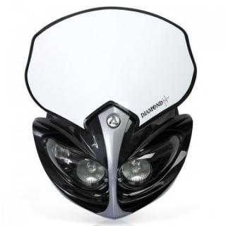 Maska so svetlom Acerbis DIAMOND HEADLIGHT - BLACK (Dostupnosť do vypredania zásob u dodávatela)