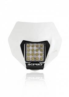 Maska so svetlom Acerbis VSL HEADLIGHT Replika KTM 14-16 - biela