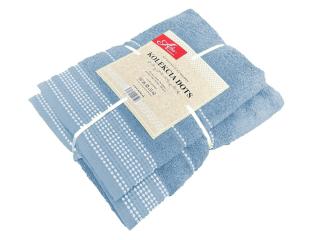 2 Sada uterák a osuška DOTS Arctic Blue